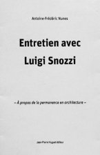 Entretien avec Luigi Snozzi