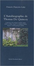 L'autobiographie de thomas de quincey