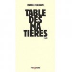 Table des matières