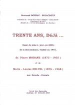 Trente ans déjà : 1975 -2005 - Essai de mise à jour de la descendance de P. MORANE et M.L.DELTEL