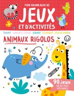 MON GRAND BLOC DE JEUX ET D'ACTIVITÉS - ANIMAUX RIGOLOS