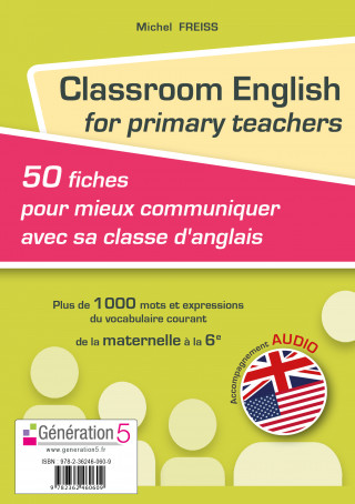 Classroom English for primary teachers