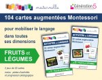 104 cartes augmentées Montessori 