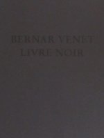 Bernard Venet - Livre noir