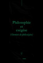 PHILOSOPHIE ET EXÉGÈSE