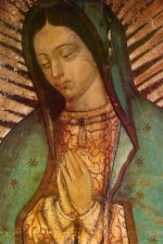 Image Notre Dame de Guadalupe par lot de 20 - F70a