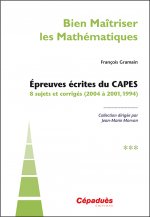 Bien maîtriser les mathématiques tome 3 (2004 à 2001, 1994)