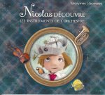 Nicolas découvre les instruments de l'orchestre