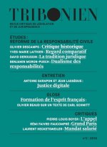 Tribonien Revue critique de législation et de jurisprudence - 2-2018