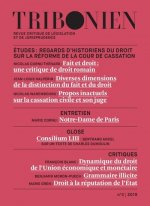 Tribonien Revue critique de législation et de jurisprudence. 3-2019