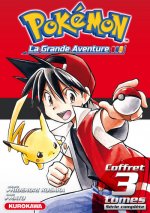 Coffret Pokémon La Grande Aventure (tomes 1-2-3 + Guide Pokémon)