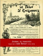 Le poilu saint-emilionnais - edition en fac-simile du journal de tranchees de l'abbe bergey et de se