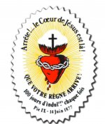 Autocollant sauvegarde du Sacré-Coeur