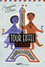 Tour Eiffel 20 Vintage Postcards