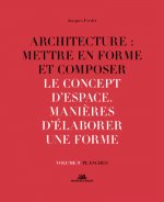 Architecture : Mettre en forme et Composer - volume 9 planches Le Concept d'espace. Manière d'élabor