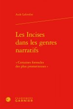 Les Incises dans les genres narratifs
