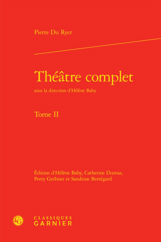 Théâtre complet