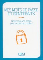 Petit livre de - Mes mots de passe et identifiants