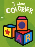 J'AIME COLORIER (2-4 ANS)(CUBE