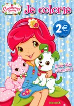 CHARLOTTE AUX FRAISES JE COLORIE AVEC DES STICKERS !