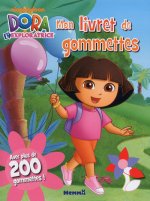 Dora l'exploratrice mon livret de gommettes (ballons)