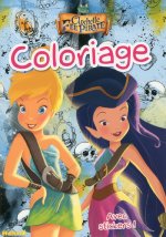 CLOCHETTE ET LA FEE PIRATE COLORIAGE AVEC STICKERS !