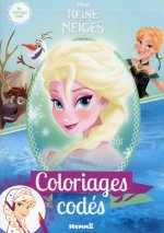 Disney La Reine des Neiges Coloriages codés