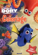 Le monde de Dory Coloriage avec stickers !