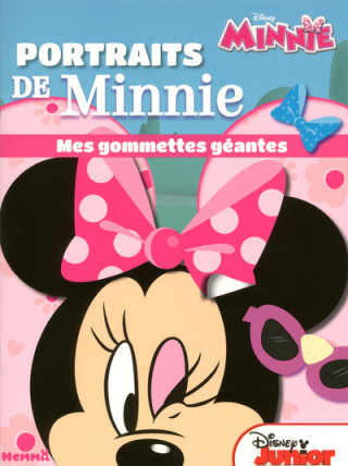 Disney Minnie Junior Portraits de Minnie Mes gommettes géantes