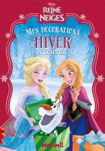 Disney La Reine des Neiges Mes décorations d'hiver à colorier