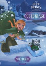 Disney La Reine des Neiges La magie des aurores boréales - Coloriage avec stickers