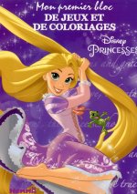 Disney Princesses Mon premier bloc de jeux et coloriages