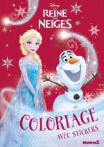 Disney La Reine des Neiges Coloriage avec stickers (Noël)