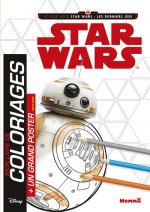 Disney Star Wars Les Derniers Jedi Ep VIII Mon livvre de coloriage + un grand poster (BB-8)