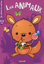 Je colorie la nature (3-5 ans) Les animaux (Kangourou)