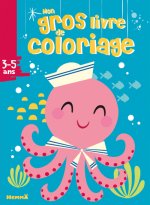 Mon gros livre de coloriage (Pieuvre)