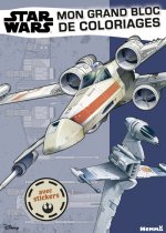 Disney Star Wars Mon grand bloc de coloriages avec stickers