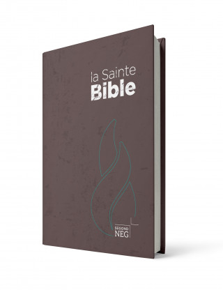 Bible neg compacte, rigide imprimé brun