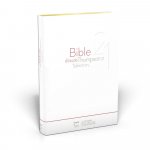 Bible d'étude Thompson 21 sélection, couv. souple blanche, tranches dorées