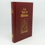 ITALIEN, BIBLE N.R., RELIEE GRENAT