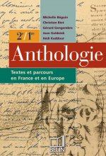Anthologie  2e / 1re