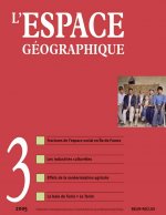 L'Espace Géographique -  N°3