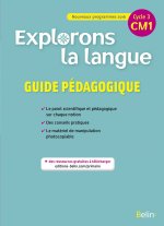 EXPLORONS LA LANGUE CM1 - guide pédagogique