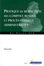 PRATIQUE DE REDACTION COMPTES RENDUS ET PV ADMINISTRATIFS