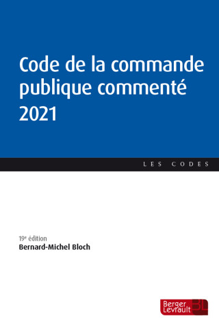 Code de la commande publique commenté 2021
