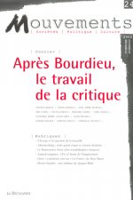 Revue Mouvements numéro 24 Après Bourdieu, le travail de la critique