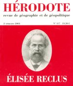 Hérodote numéro 117 - Élisée reclus