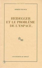 Heidegger et le problème de l'espace