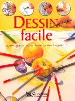 Dessin facile - Crayon, fusain, pastel, plume, crayon à aquarelle