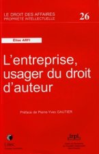 L'entreprise, usager du droit d'auteur